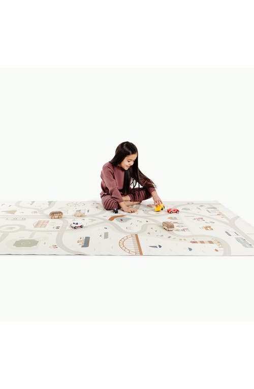 GATHRE GATHRE UPTOWN PRINT LEATHER PLAY MAT 