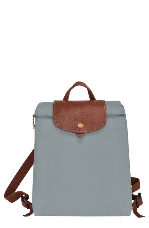 Longchamp Le Pliage Nylon Canvas Backpack in Steel at Nordstrom