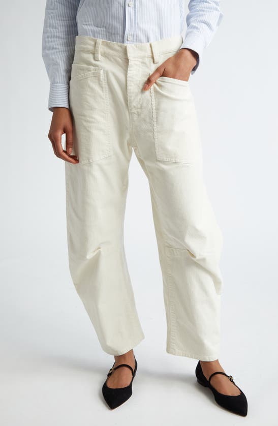 Shop Nili Lotan Shon Corduroy Pants In Stone