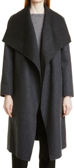 Textured Double Face Wool & Cashmere Coat