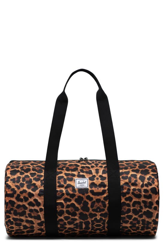 Herschel Supply Co Gym Duffle Bag In Leopard