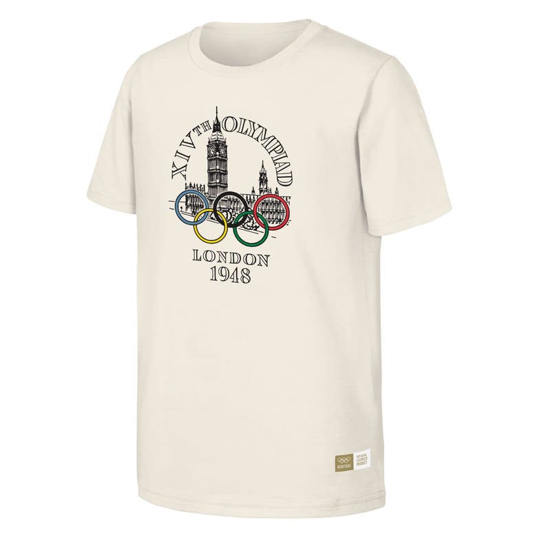 Shop Outerstuff Natural 1948 London Games Olympic Heritage T-shirt