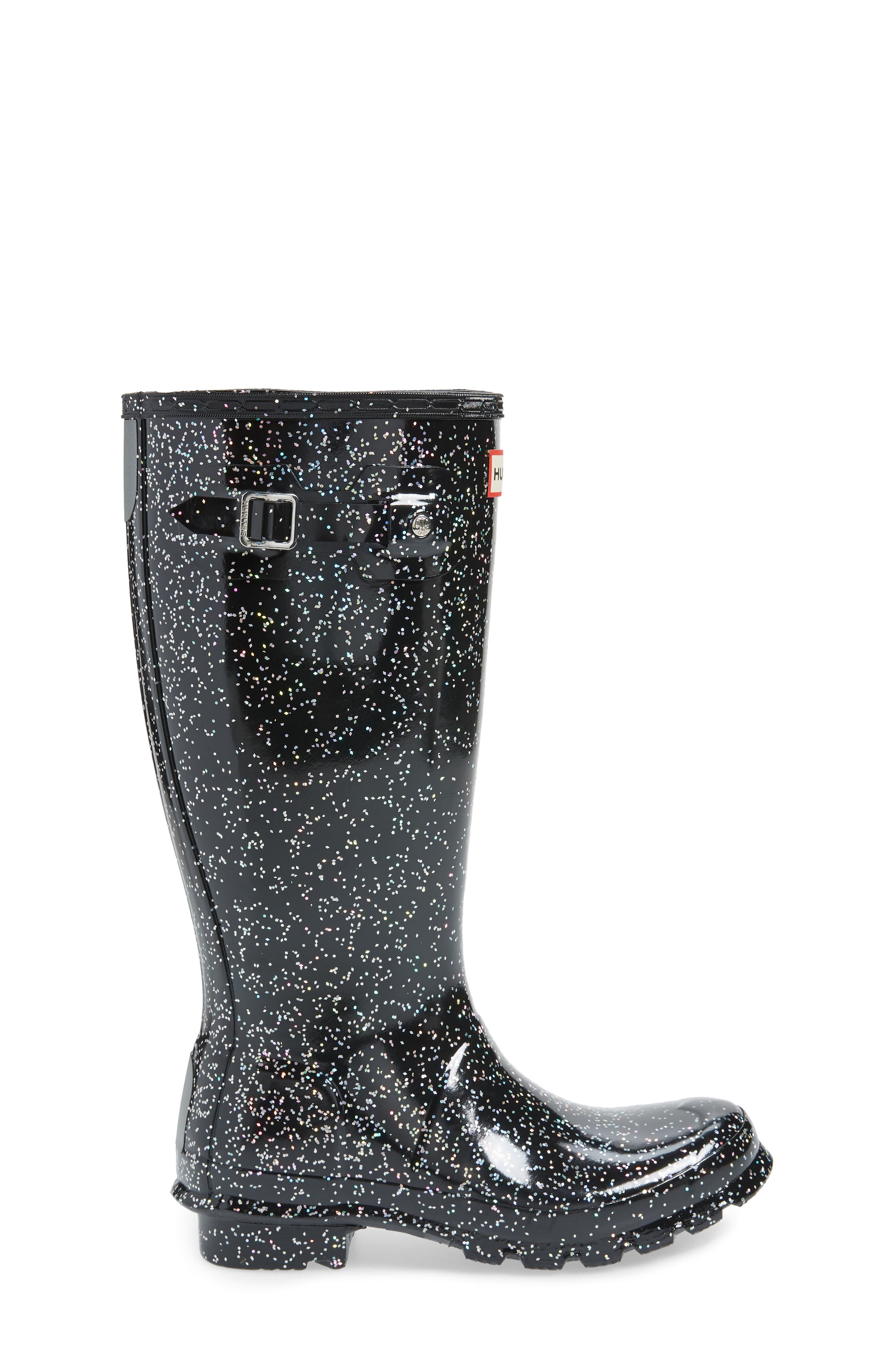 black sparkly hunters