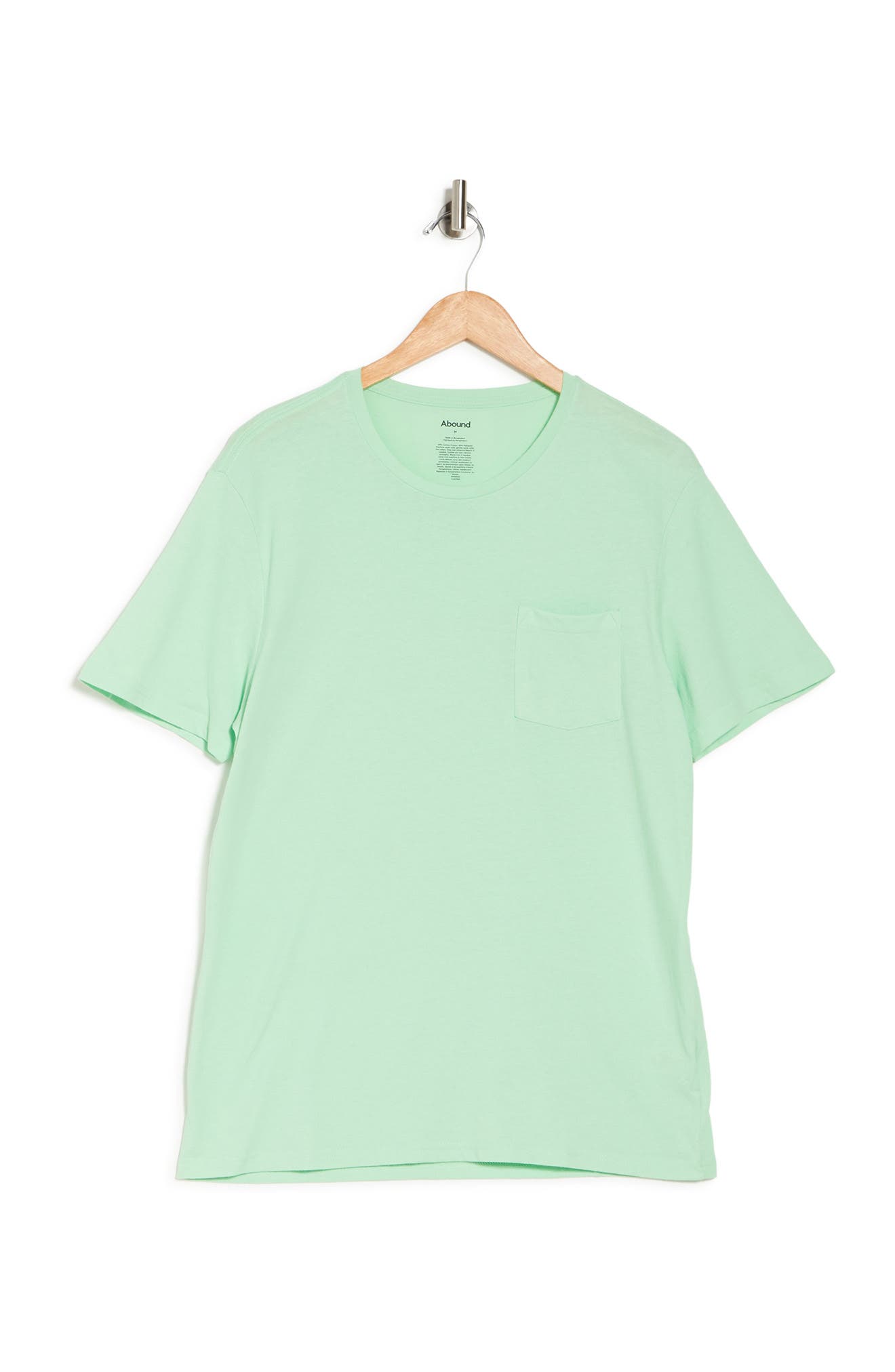 Abound Short Sleeve Pocket Crewneck T-shirt In Green Ash