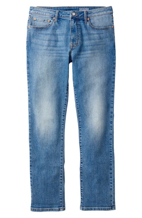 Shop Fair Harbor Driftwood Straight Leg Jeans In Beach Wash