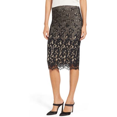 Tdc Lace Pencil Skirt