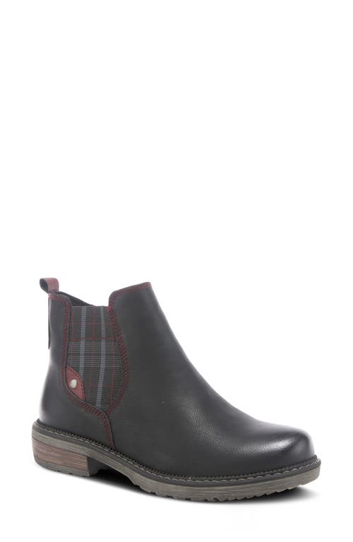 Spring Step Nonia Water Resistant Chelsea Boot In Black