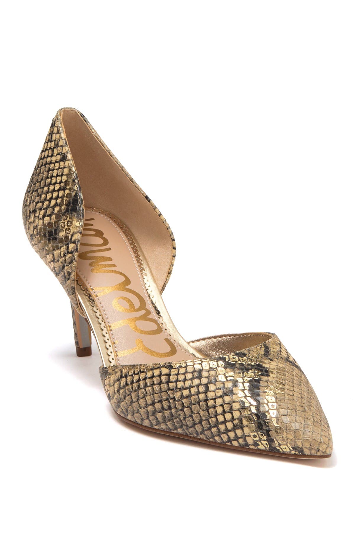 sam edelman snakeskin heels