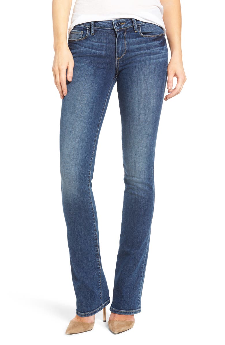 PAIGE Transcend - Manhattan Bootcut Jeans (Lane) | Nordstrom