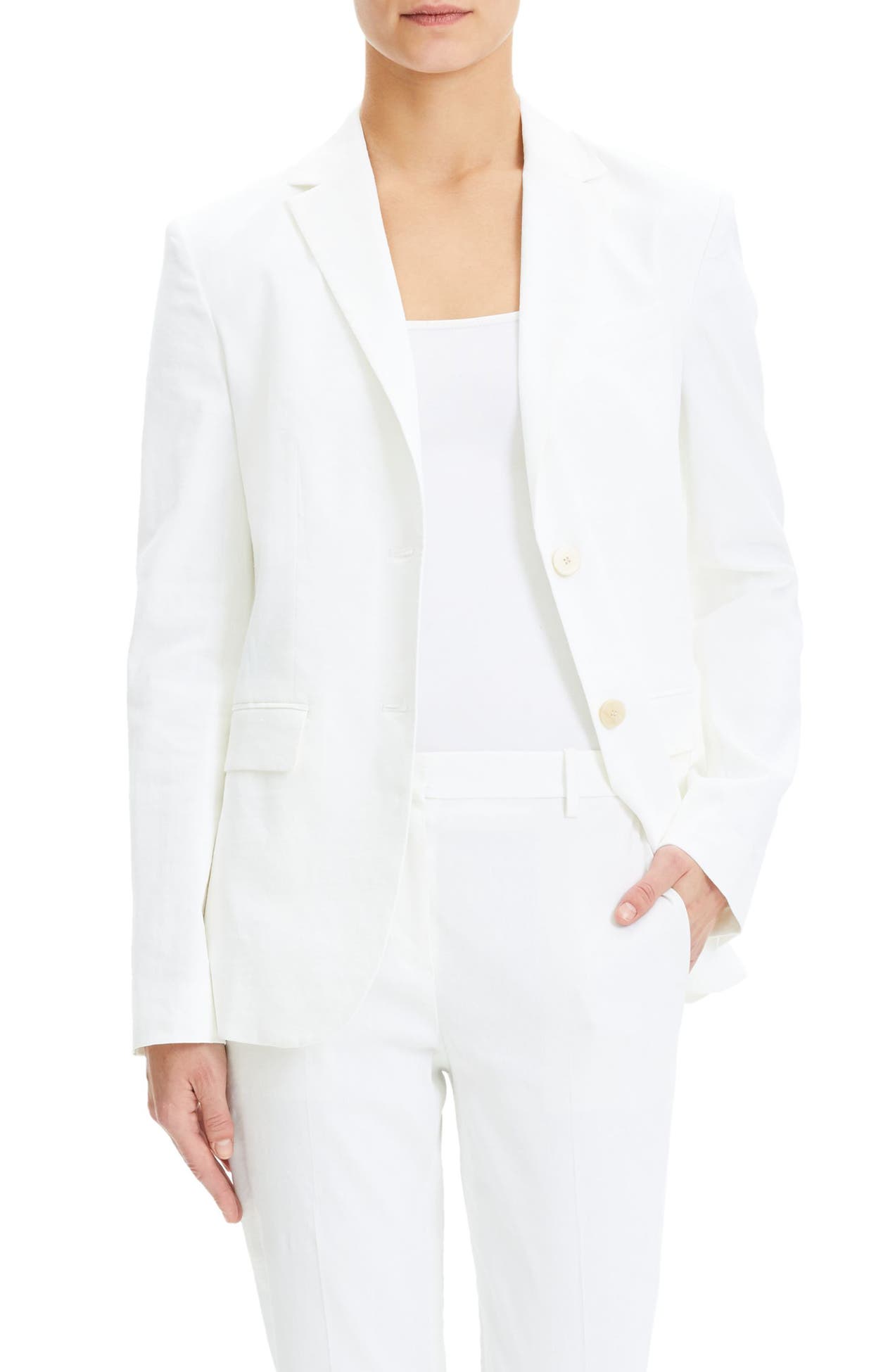 Theory Classic Linen Blazer Nordstrom Rack
