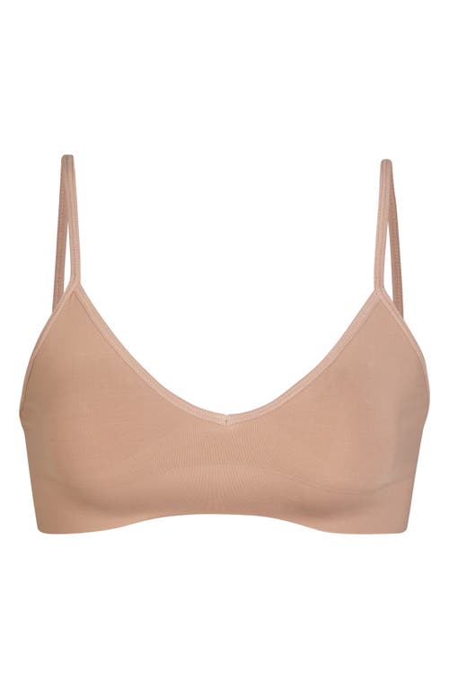 SKIMS Soft Smoothing Seamless Bralette in Sienna at Nordstrom, Size Xx-Small