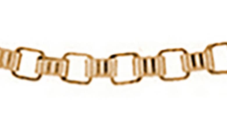 Shop Ivi Los Angeles Slim Signore Chain Choker In Yellow Gold