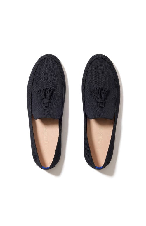 Rothys Rothy's The Ravello Tassel Loafer In Black