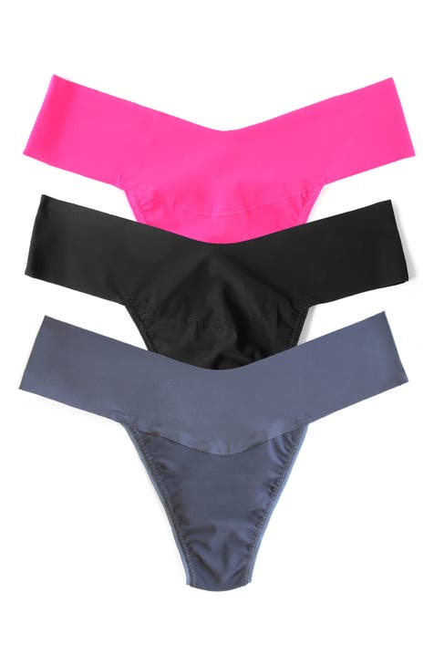AQS Assorted Seamless Thong Panties 3 Pack  Thongs panties, Panties,  Seamless bikinis