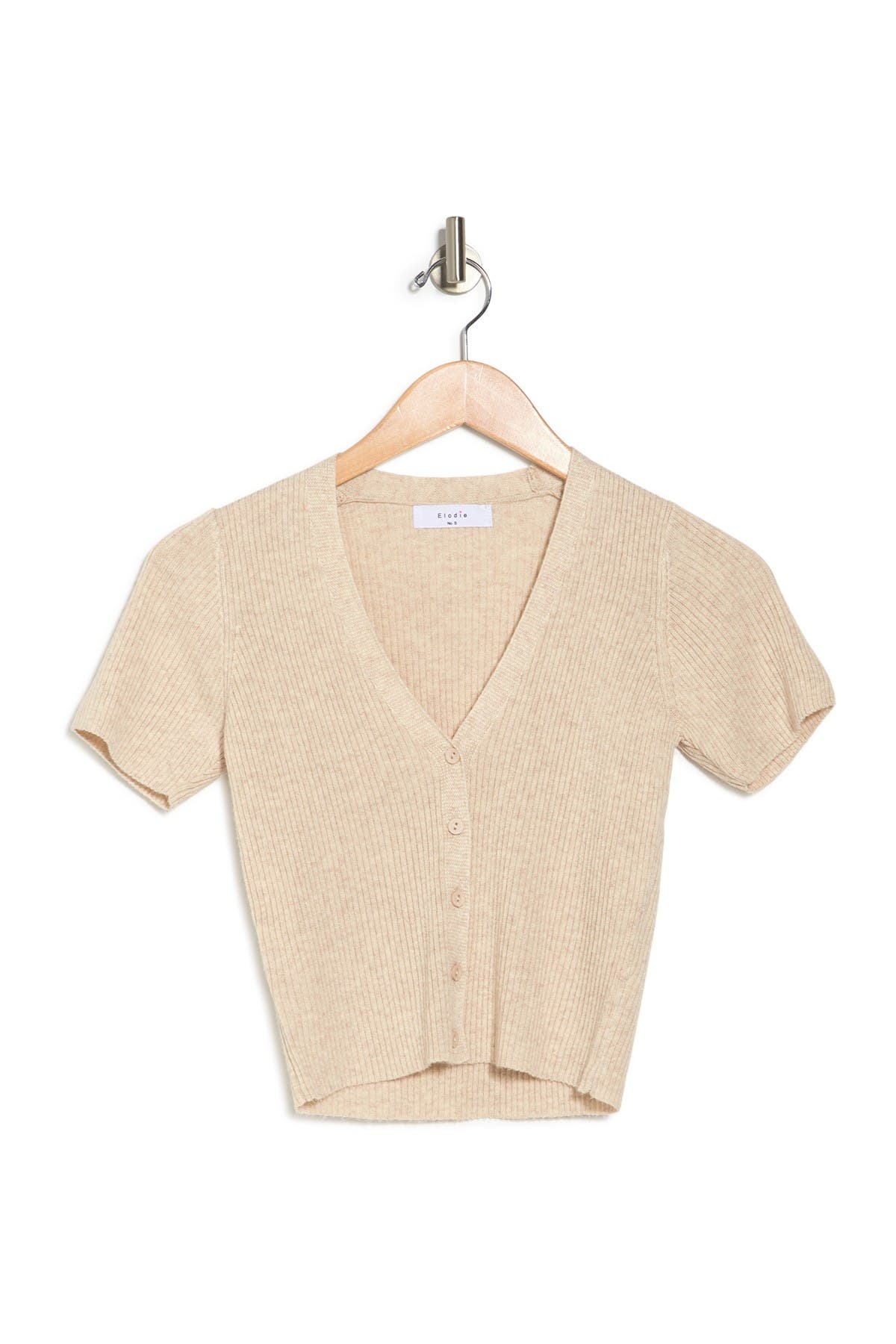 oatmeal cropped cardigan