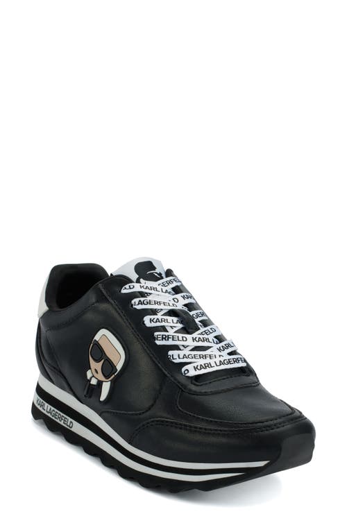 KARL LAGERFELD KARL LAGERFELD PARIS PLATFORM SNEAKER 