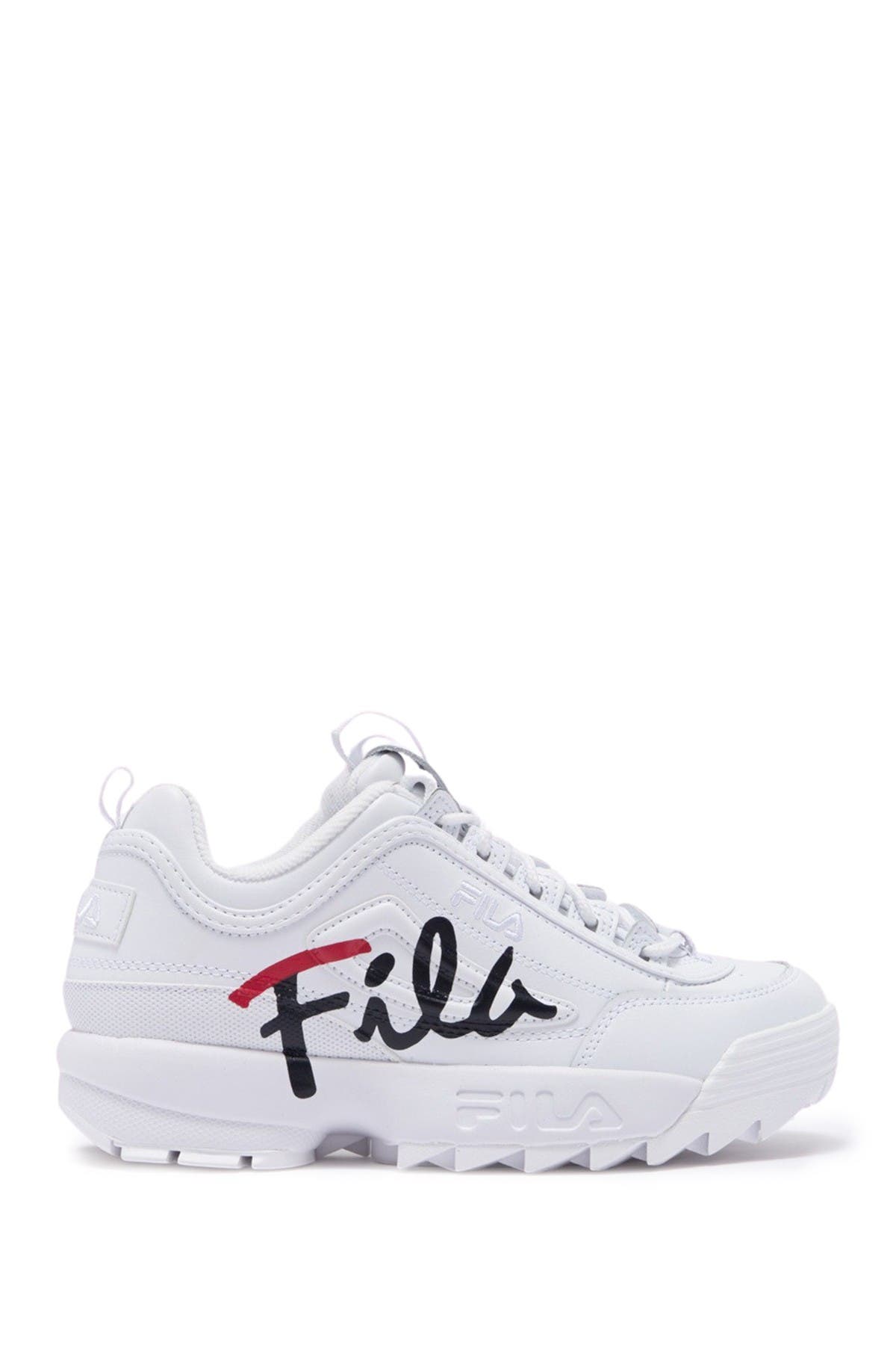 fila disruptor gold script