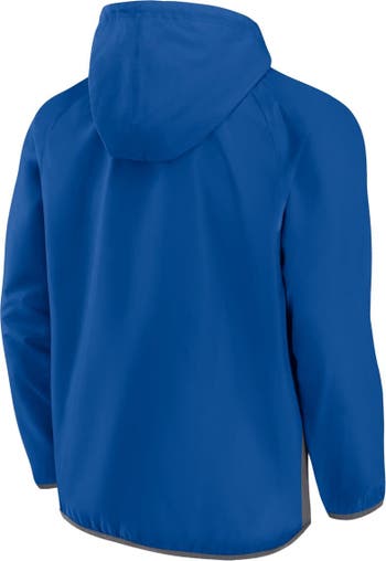 Jacket Makers St. Louis Blues Royal Blue Bomber Leather Jacket