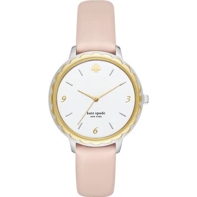 Kate Spade New York Morningside Leather Strap Watch,