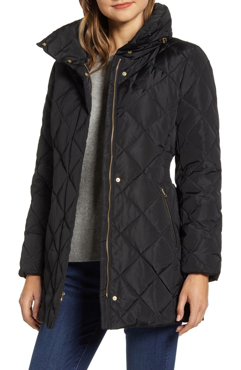Cole Haan Signature Quilted Down & Feather Coat | Nordstrom