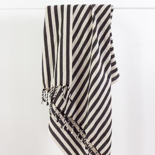 Eastern Woven Turkish Zebra Bath / Beach Towel In Zebra