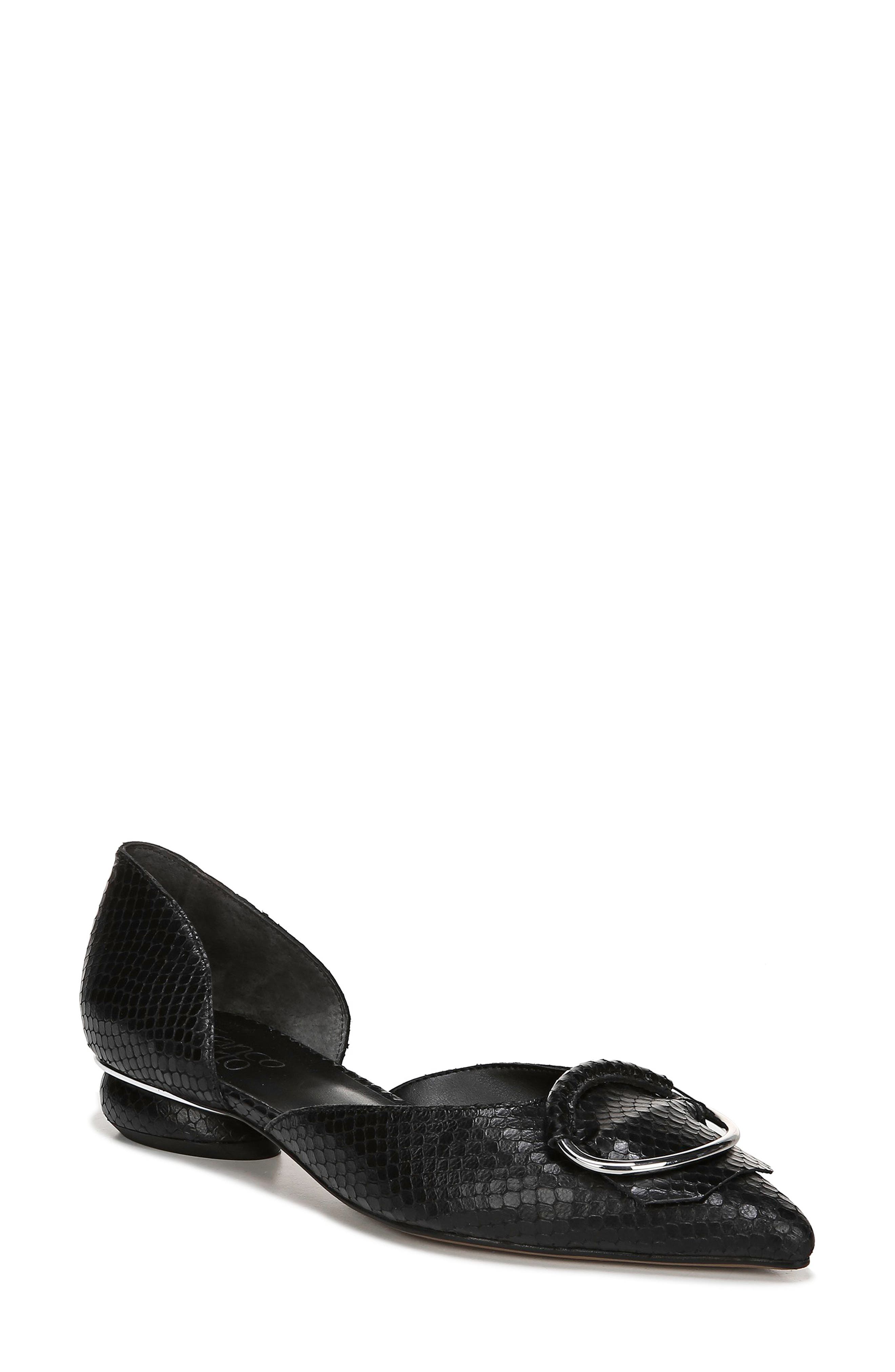 UPC 736713170036 product image for Women's Franco Sarto Reed Skimmer, Size 8.5 M - Black | upcitemdb.com