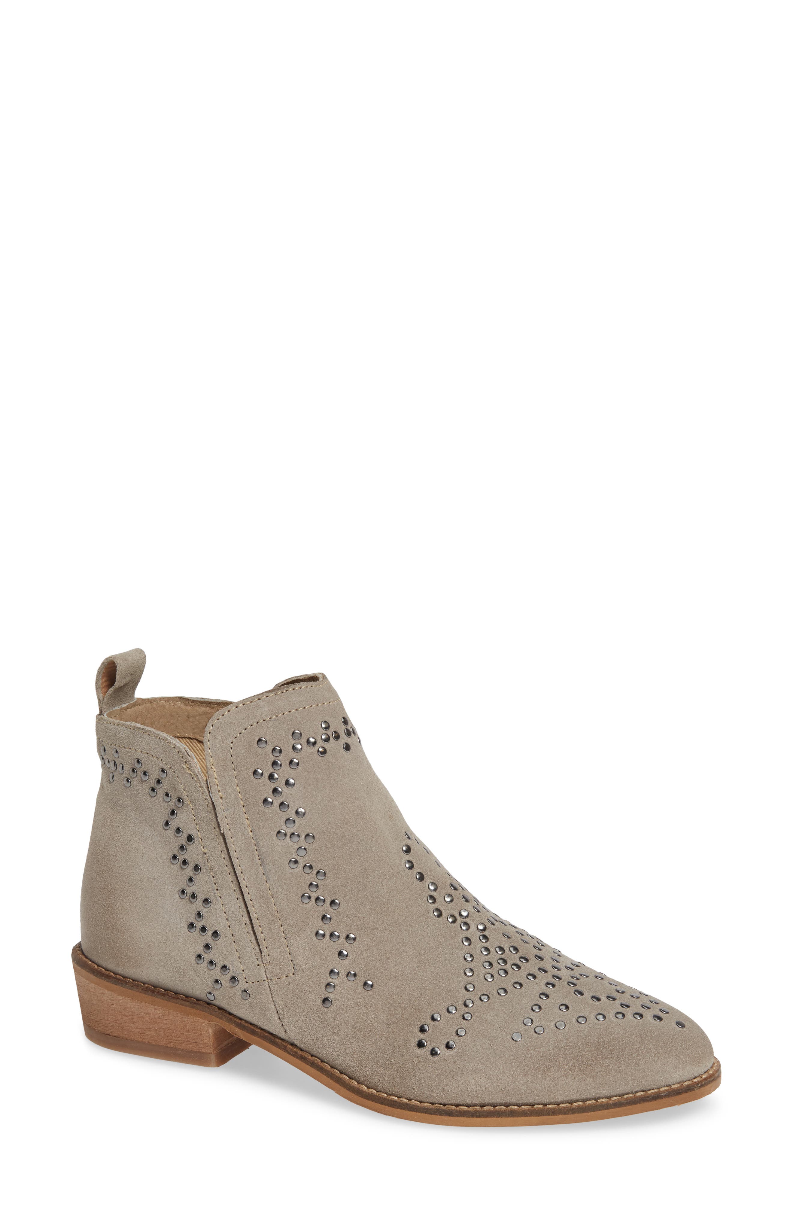 Sbicca Kasara Studded Ankle Bootie, Brown