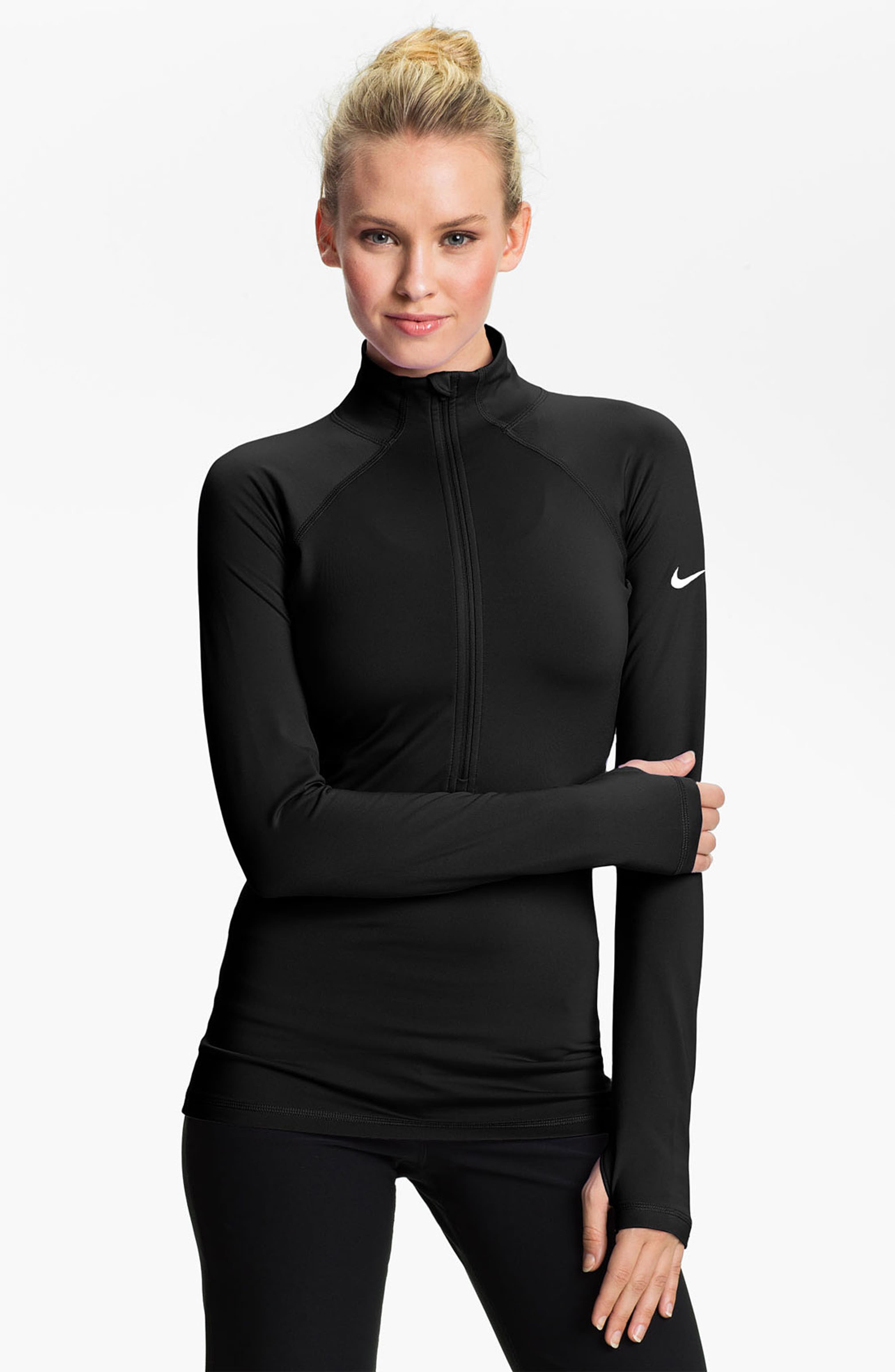 Nike 'Pro Hyperwarm' Half Zip Top | Nordstrom