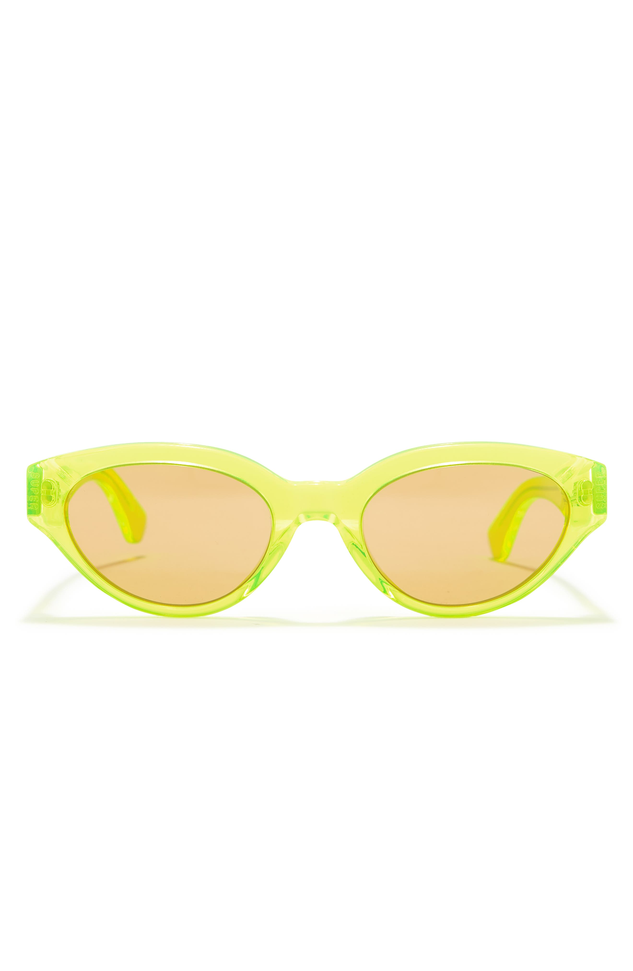 yellow sunglasses cat eye