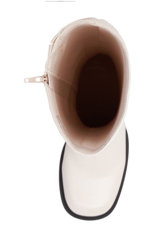 Olivia Miller Sky Knee High Boot In White