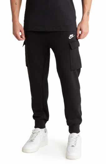Nike Performance PANT TAPER - Tracksuit bottoms - black/white