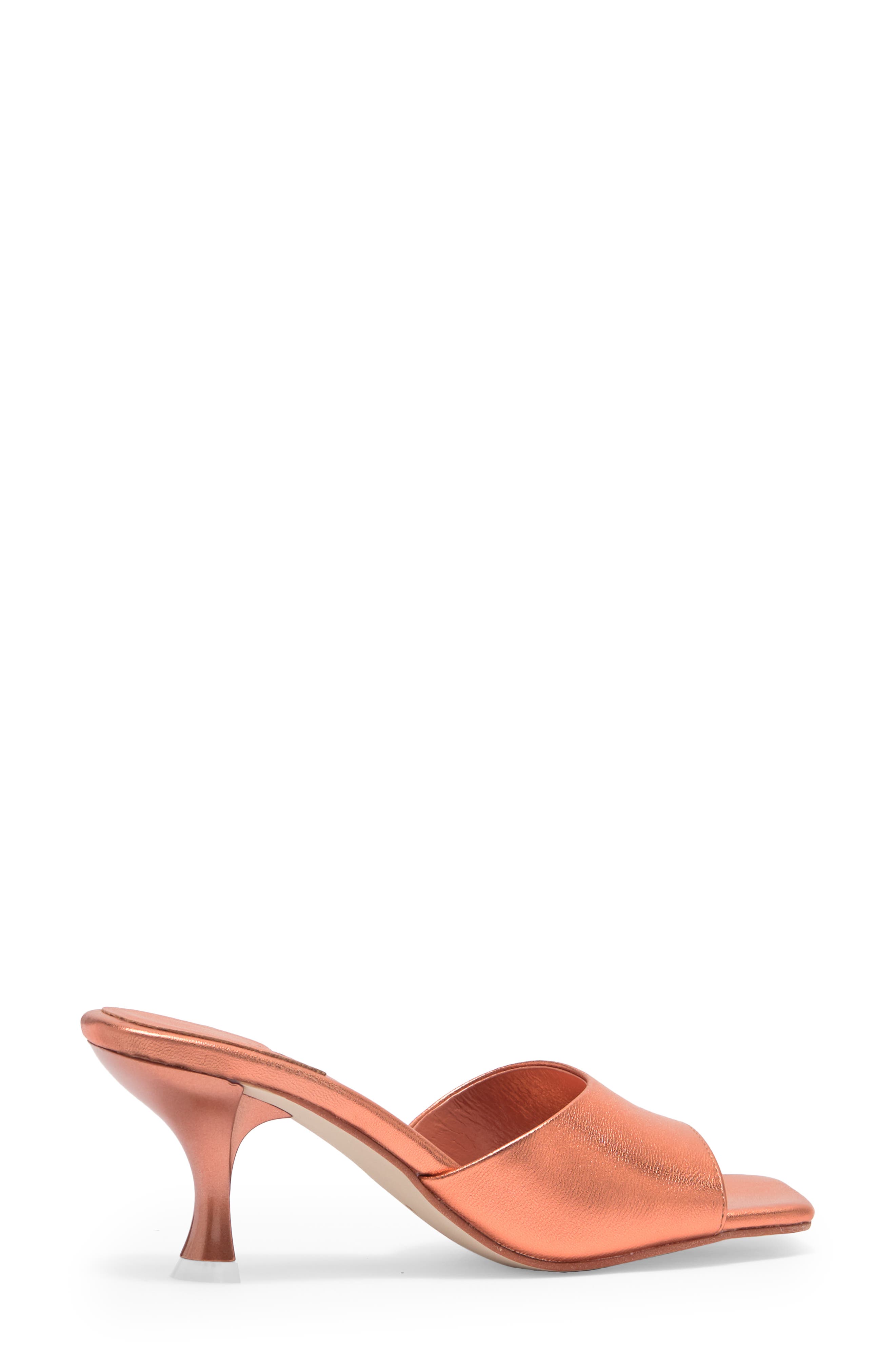 JEFFREY CAMPBELL Mr-Big Slide Sandal, Main, color, ROSE GOLD