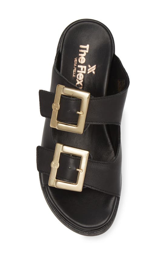 Shop The Flexx Anastasia Buckle Sandal In Black