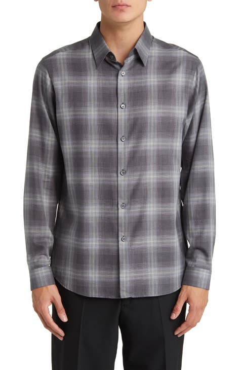 Men's Theory Button Up Shirts