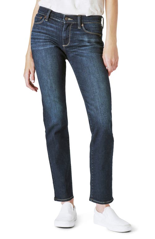 Lucky Brand Sweet Straight Mid Rise Leg Jeans Twilight B at Nordstrom,