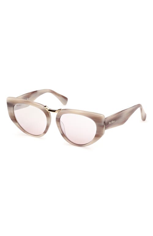 MAX MARA MAX MARA BRIDGE1 54MM CAT EYE SUNGLASSES 