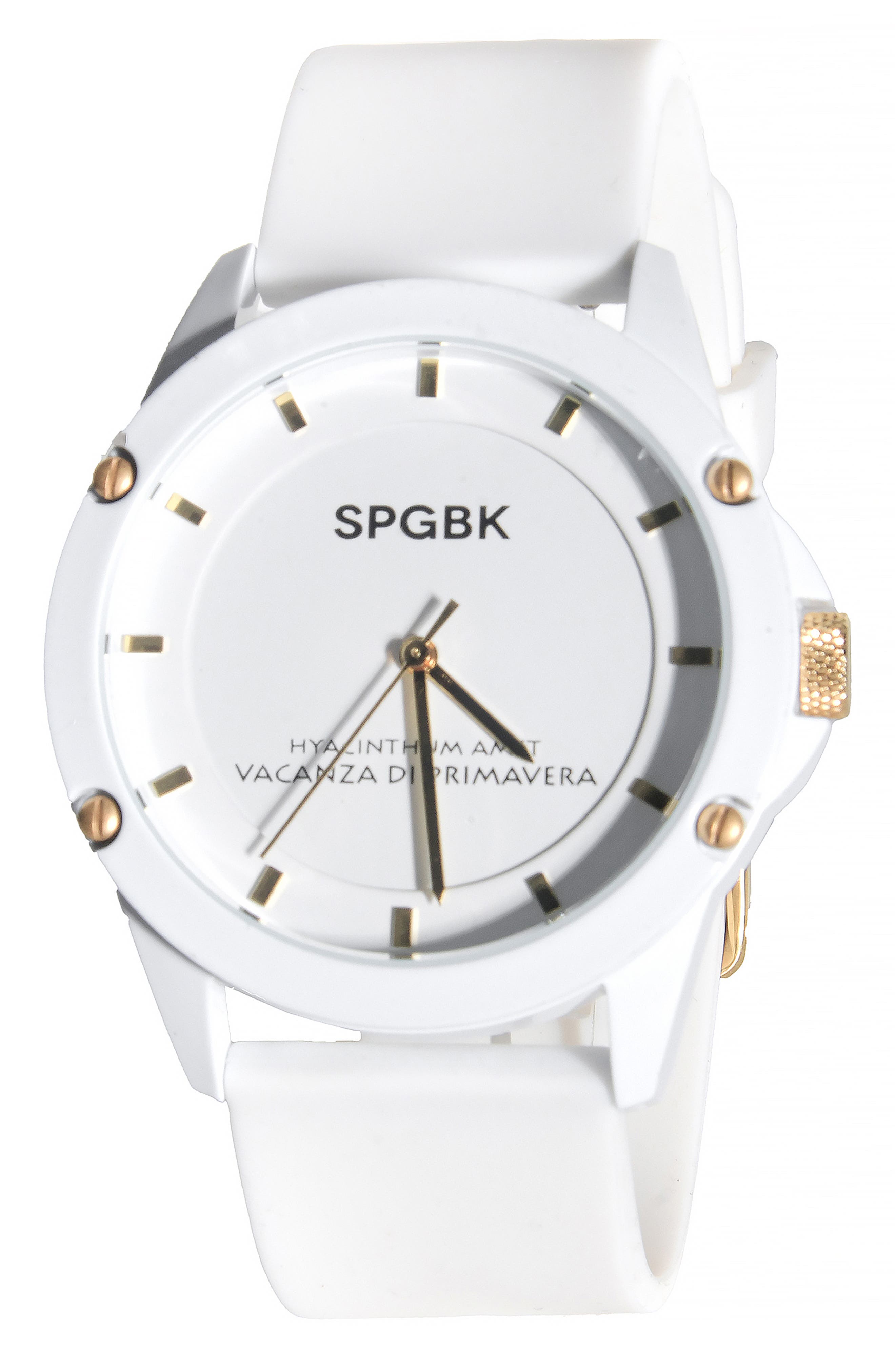 white gents watch