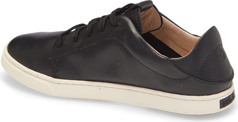OLUKAI Pehuea Slipper - Sneaker Slip-On Donna, Modello Black/Black, Taglia 8.5 - Leggere, Traspiranti, Con Tacco Pieghevole