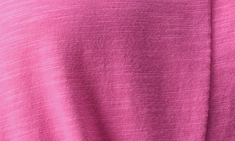 Shop Sanctuary Twisted Cotton Blend Slub Jersey Tank In Wild Pink