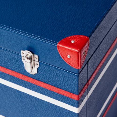 Shop Rapport London Greenwich Watch Trunk In Navy