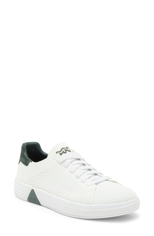 Shop Skechers Alpha Cup Brayden Lace-up Sneaker In White/green