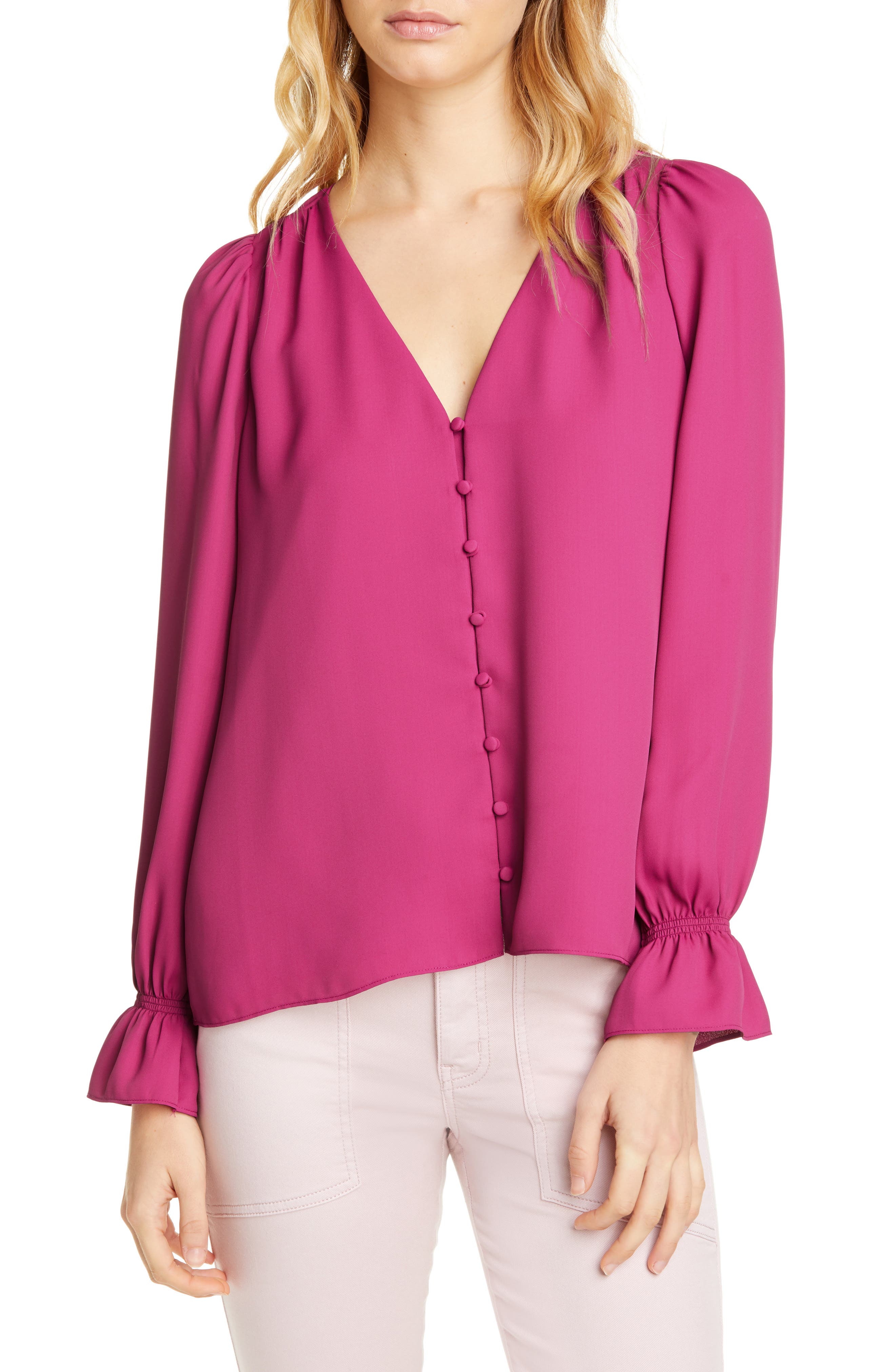 joie pink blouse