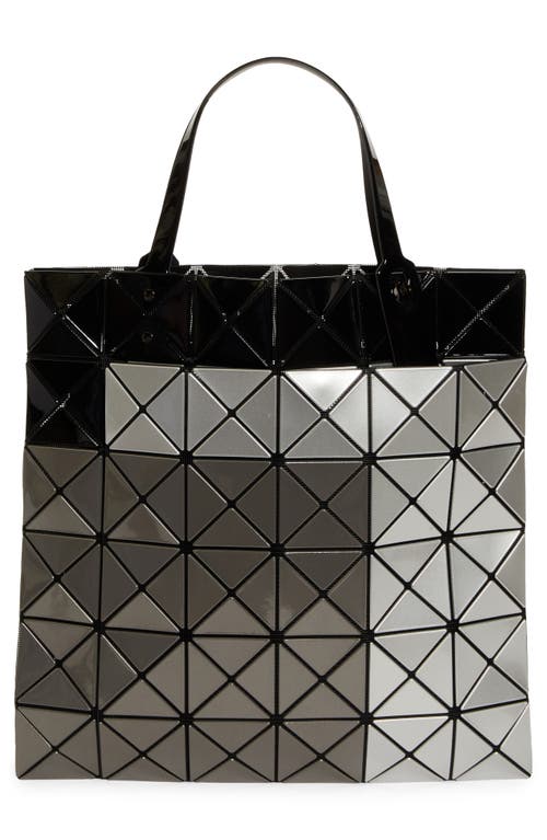 Shop Bao Bao Issey Miyake Tres Flexible Tote In Gunmetal Mix