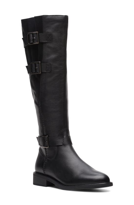 CLARKS COLOGNE UP KNEE HIGH BOOT