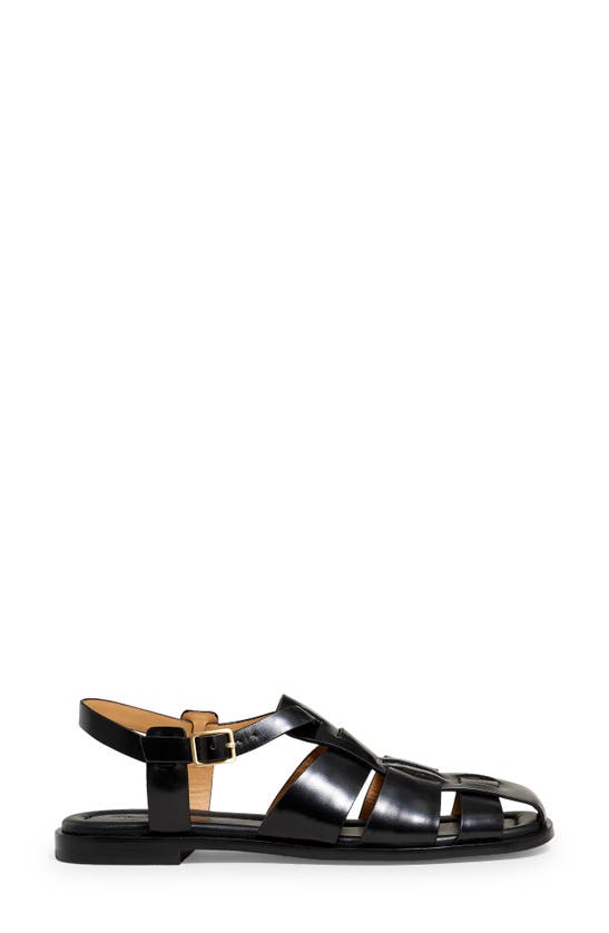 Madewell Adonia Fisherman Sandal In True Black