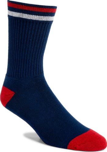 American Trench Kennedy Stripe Crew Socks Nordstrom