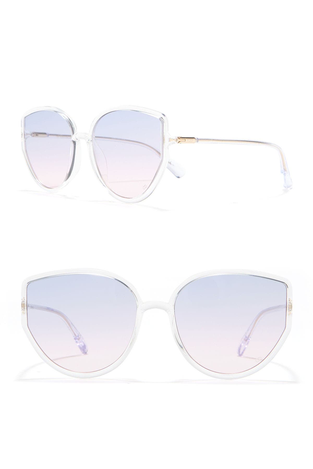 sostellaire 58mm cat eye sunglasses