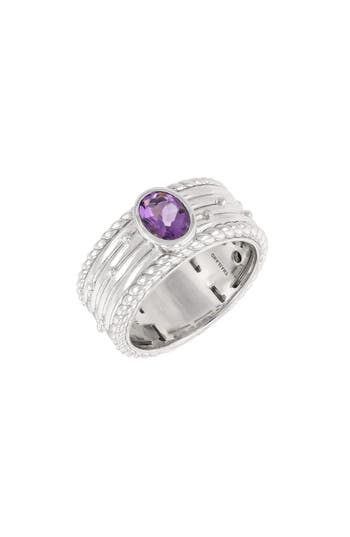 JUDITH RIPKA JUDITH RIPKA BALLROOM AMETHYST RING 