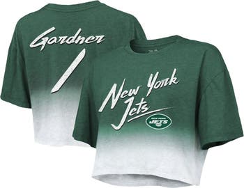 Men's Majestic Threads Ahmad Sauce Gardner Green New York Jets Name & Number Tri-Blend Pullover Hoodie Size: Extra Large