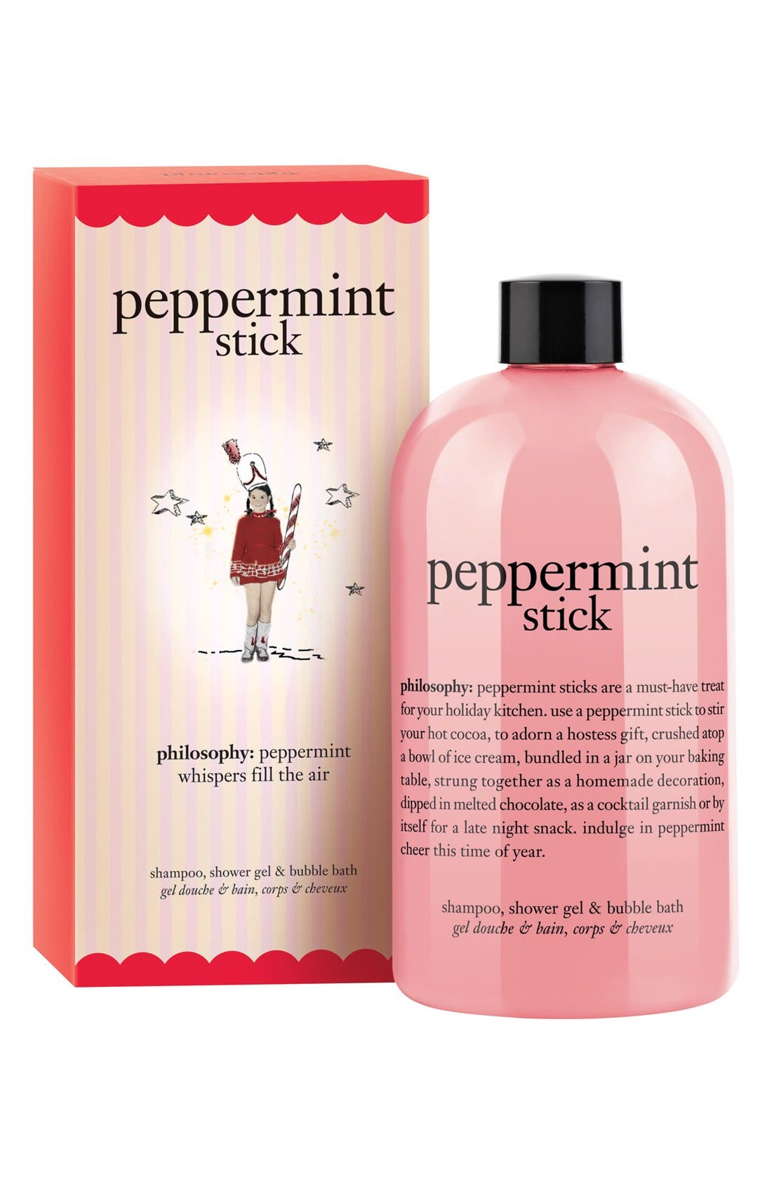 philosophy 'peppermint stick' shampoo, shower gel & bubble bath Nordstrom